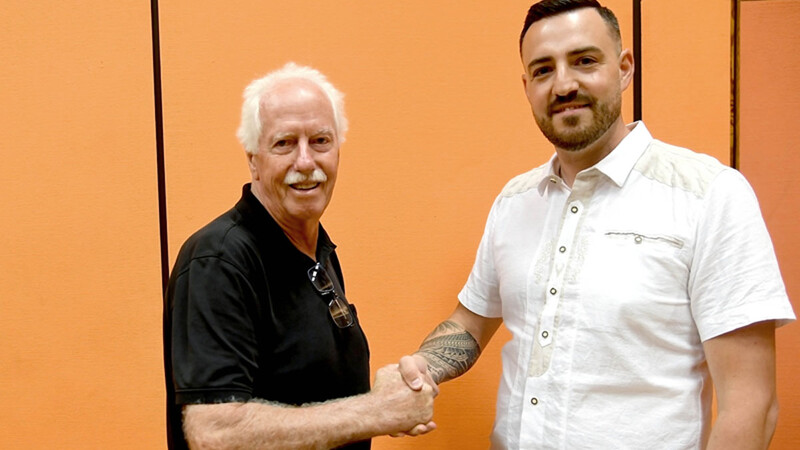 Alter und neuer Präsident des STTTV